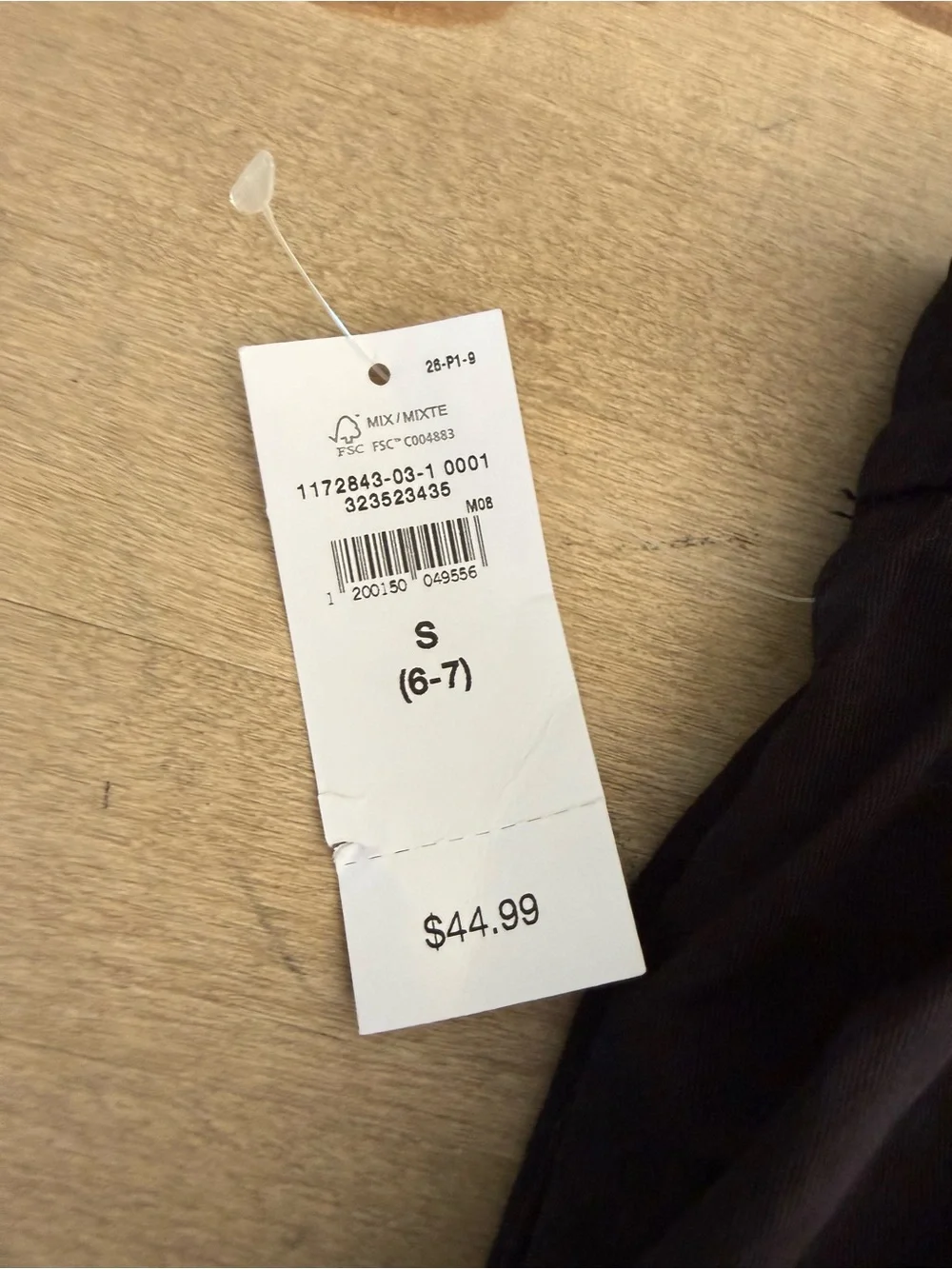 GAP Black Cargo Pants with Elastic Waist